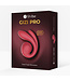 Snail Vibe SVibe GIZI Pro Bordeaux 12 cm - Innovatieve Drievoudige Stimulator met Pasbare Trillingen