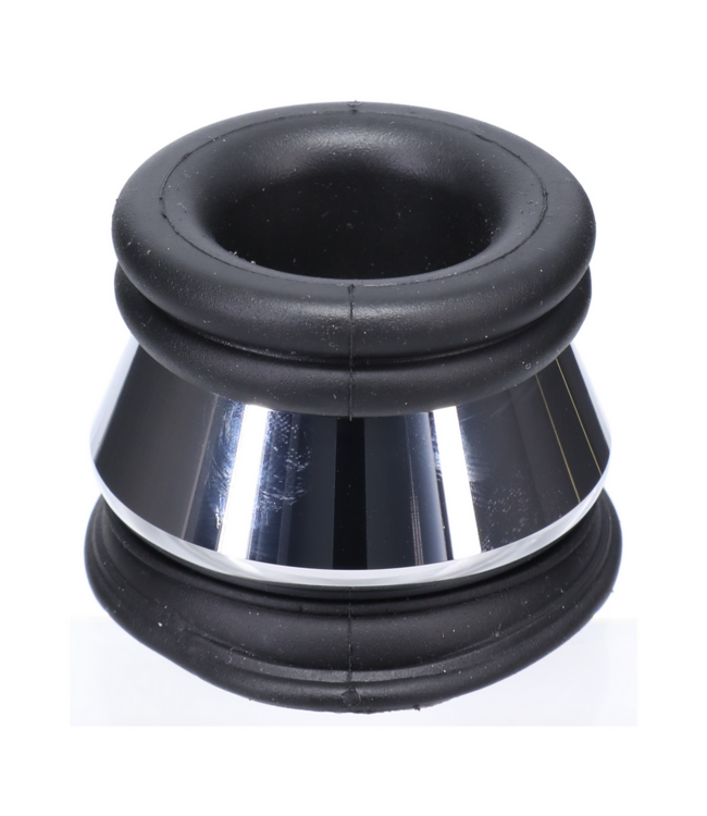 Doc Johnson Full Metal Jacket Black - Comfort & Power Silicone Support Gear