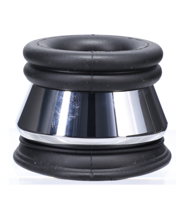 Doc Johnson Full Metal Jacket Black - Comfort & Power Silicone Support Gear