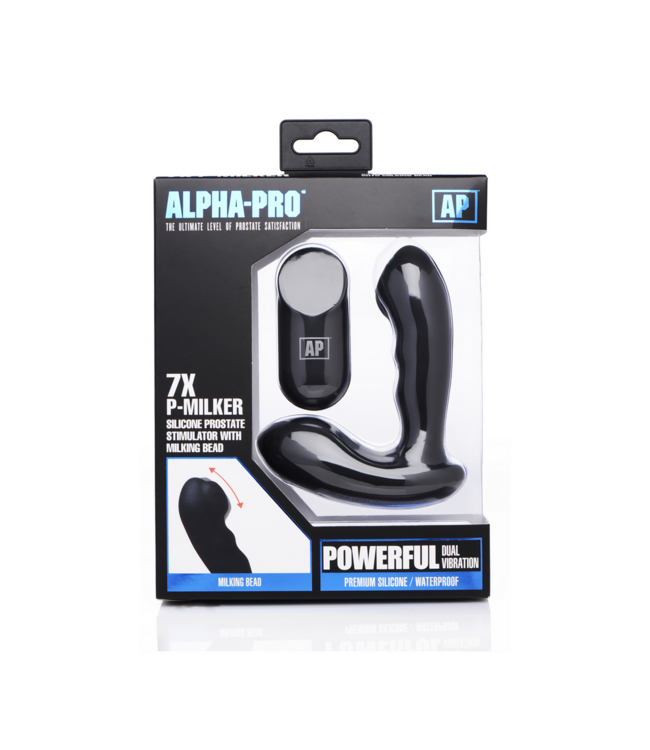XR Brands P-Milker Prostate Stimulator - 7 Powerful Vibration Settings
