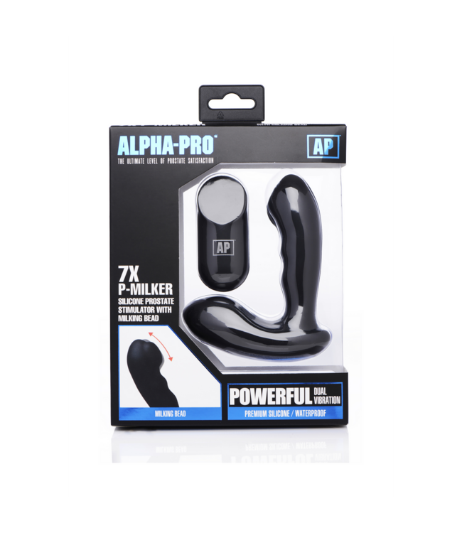 XR Brands P-Milker Silikon P-Spot Stimulator – 7 Vibrationen für intensiven Genuss