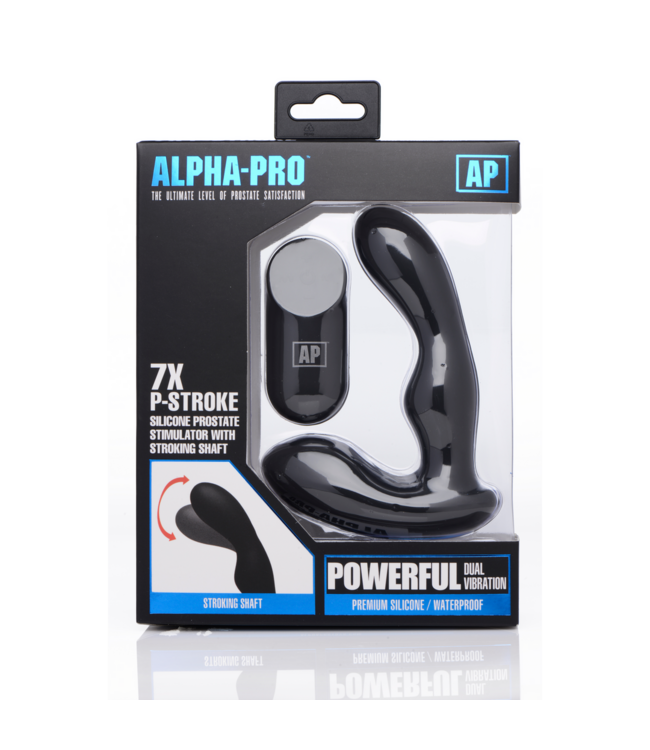 XR Brands P-Stroke Prostatastimulator mit 7 Vibrationsmodi – Ultimativer Genuss