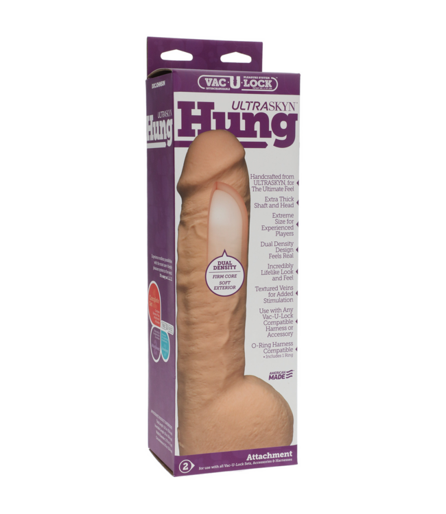 Doc Johnson Ultra-Realistic 31.5 cm XL Dildo with Double Density & Vac-U-Lock Compatibility