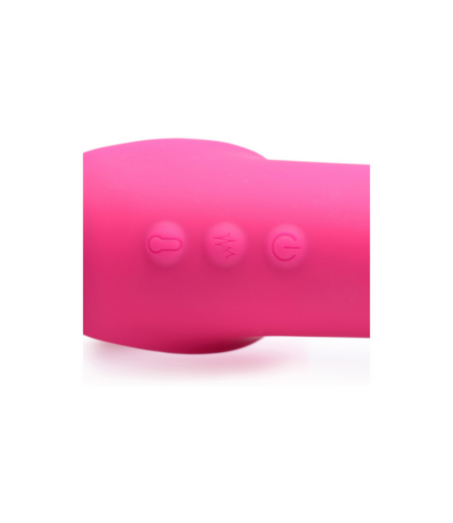 XR Brands Ergo-Fit G-Pulse Luxe Dubbelzijdige Dildo | Intens Genot met Siliconen Vibrator