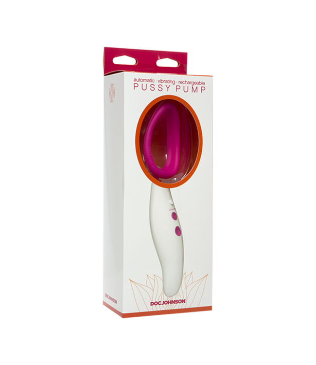 Doc Johnson Wiederaufladbare Pussy-Pumpe: 3 Pumpgeschwindigkeiten & 7 Vibrationen