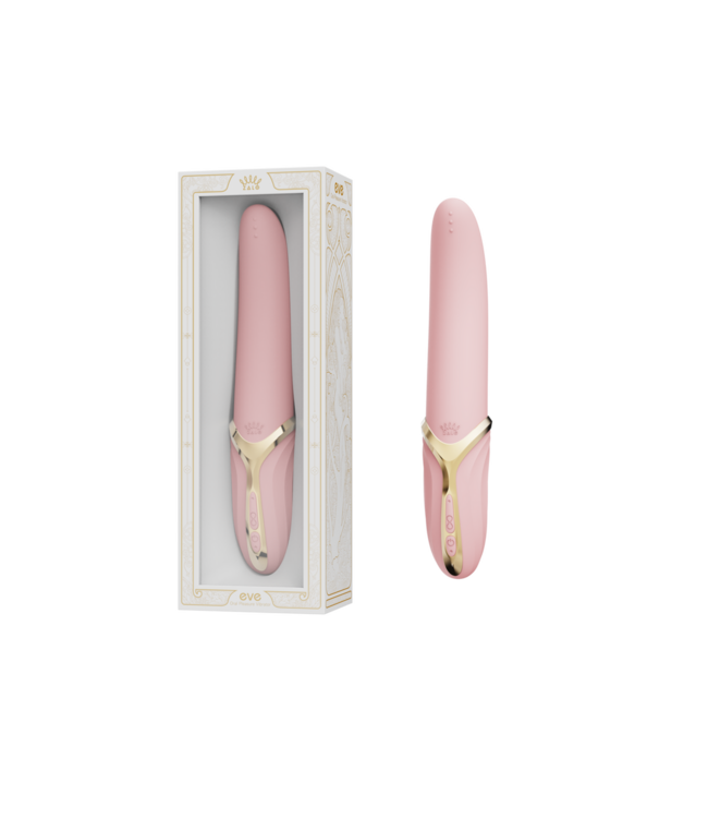 Zalo Eve Sakura Pink Heated Oral Pleasure Vibrator with Dual Motors