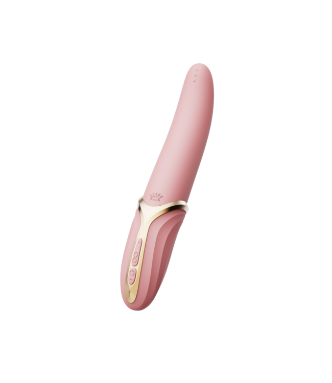 Zalo Eve Sakura Pink Heated Oral Pleasure Vibrator with Dual Motors