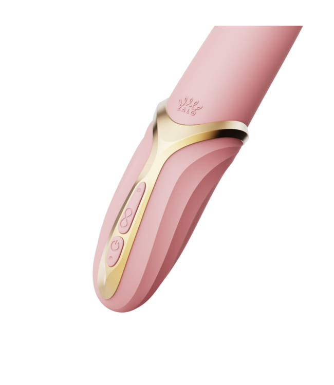 Zalo Eve Sakura Pink Heated Oral Pleasure Vibrator with Dual Motors