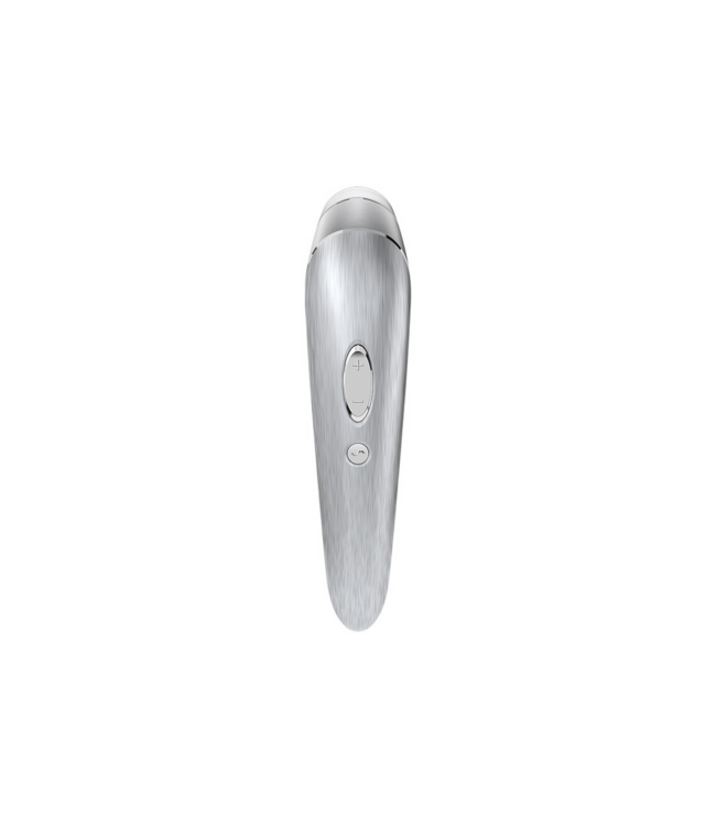 Satisfyer Couture Luststeigerer: Hochwertiger Luftpulsations- und Vibrationsstimulator Silber