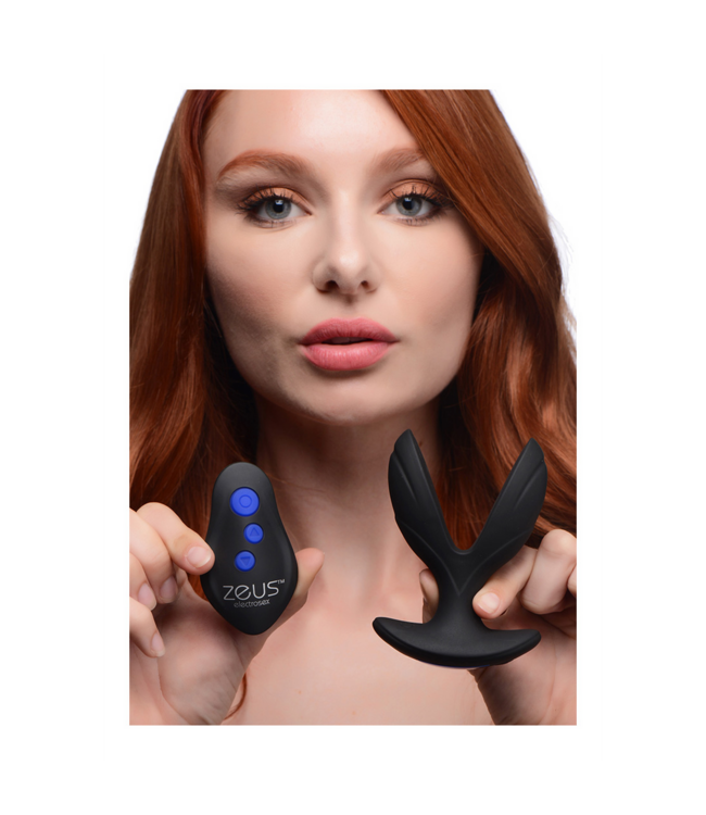 XR Brands Electro-Spread Butt Plug & Performance Ring - Enhance Pleasure Duo