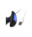XR Brands Electro-Spread siliconen buttplug met vibratie en E-Stim sensaties