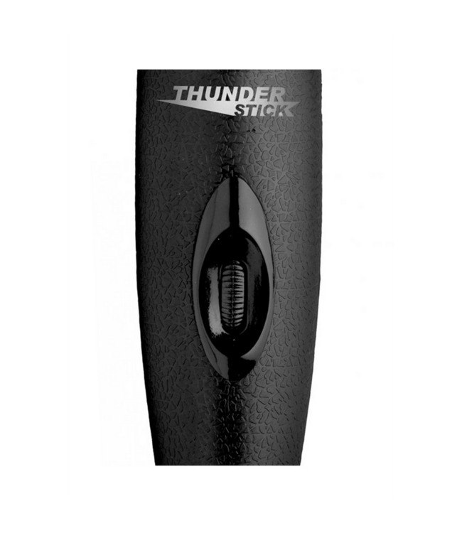 XR Brands Thunderstick 2.0 - Premium Siliconen Wand 33 cm - Krachtige Vibraties in Zwart