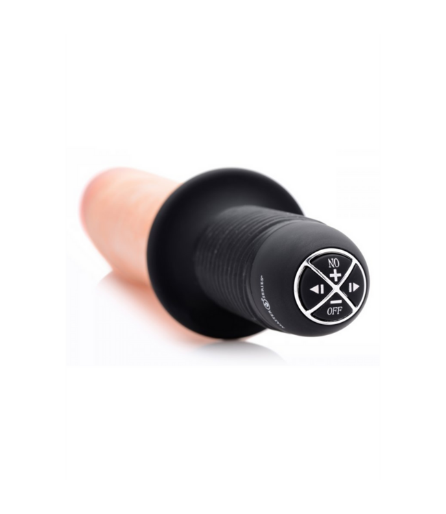 XR Brands Diepe Stimulatie Dildo met Vibratie – Realistische Sensaties en Intens Genot