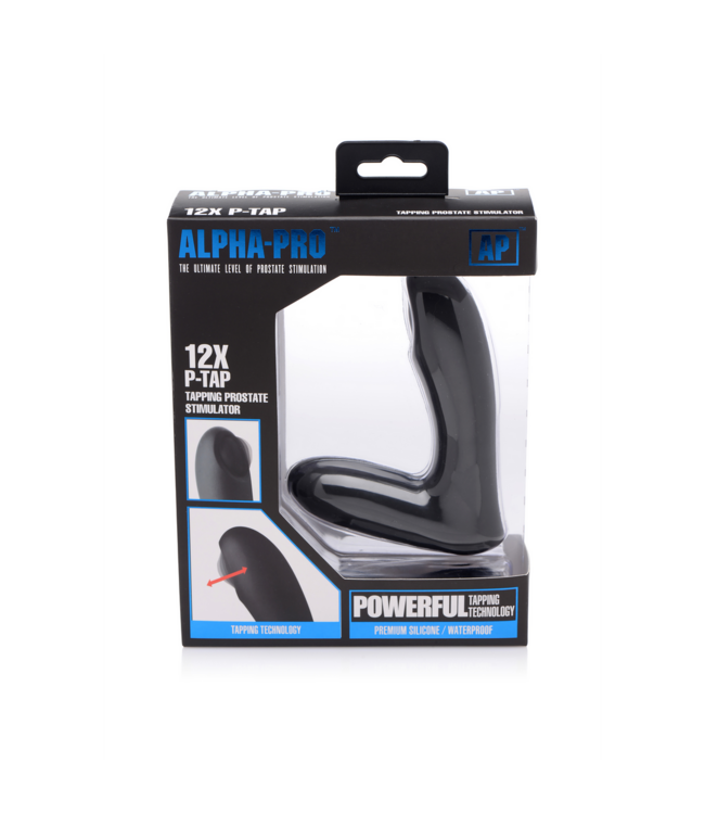 XR Brands 12-in-1 P-Tap Prostaatstimulator | Intense Sensaties met 3 Snelheden en Pulsaties