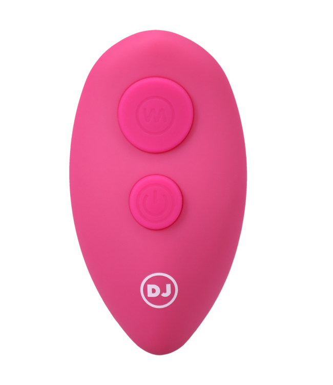 Doc Johnson Rise Remote-Controlled Silicone Anal Plug with Vibration & Thrusting
