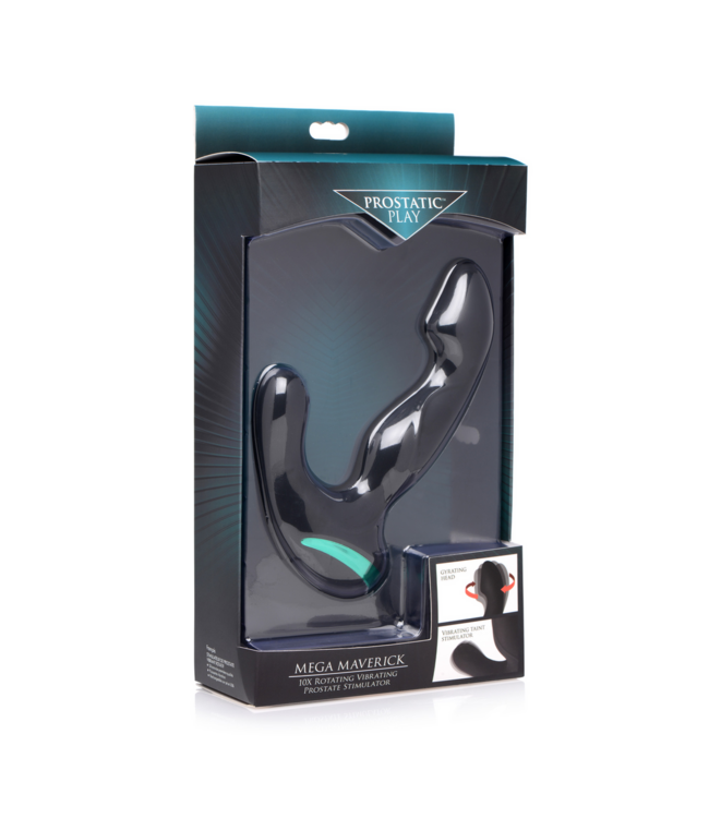 XR Brands Mega Maverick – Drehbarer Prostatastimulator für intense Erlebnisse