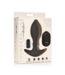 XR Brands Rim Slide Silikon-Buttplug 11 cm – Vibration & Genuss in Schwarz