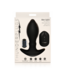 XR Brands Rim Slide Silikon-Buttplug 11 cm – Vibration & Genuss in Schwarz