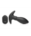XR Brands Rim Slide Silikon-Buttplug 11 cm – Vibration & Genuss in Schwarz