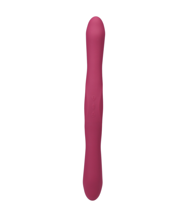 Doc Johnson TRYST Duet Wireless Silicone Vibrator - 10 Vibration Modes, Flexible