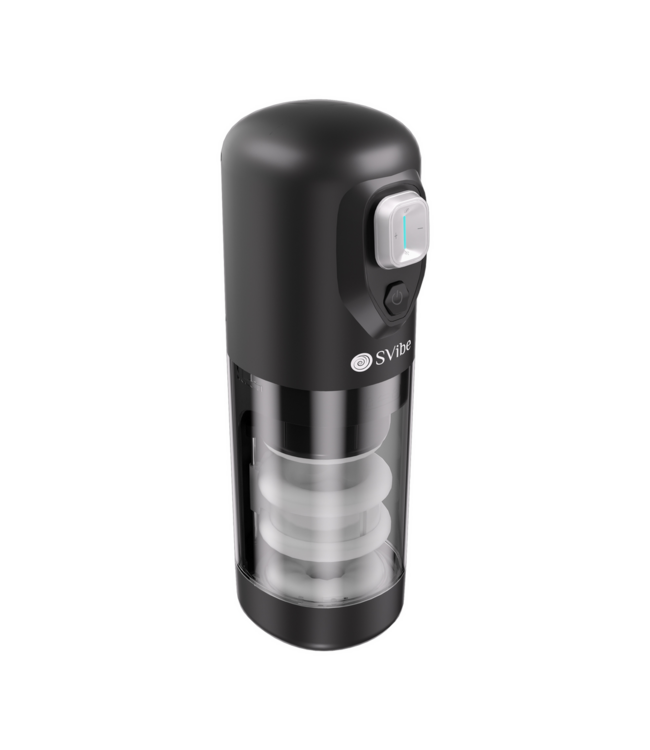 Snail Vibe SVibe Ikon SPARK Masturbator – Transparentes, lebensechtes Vergnügen