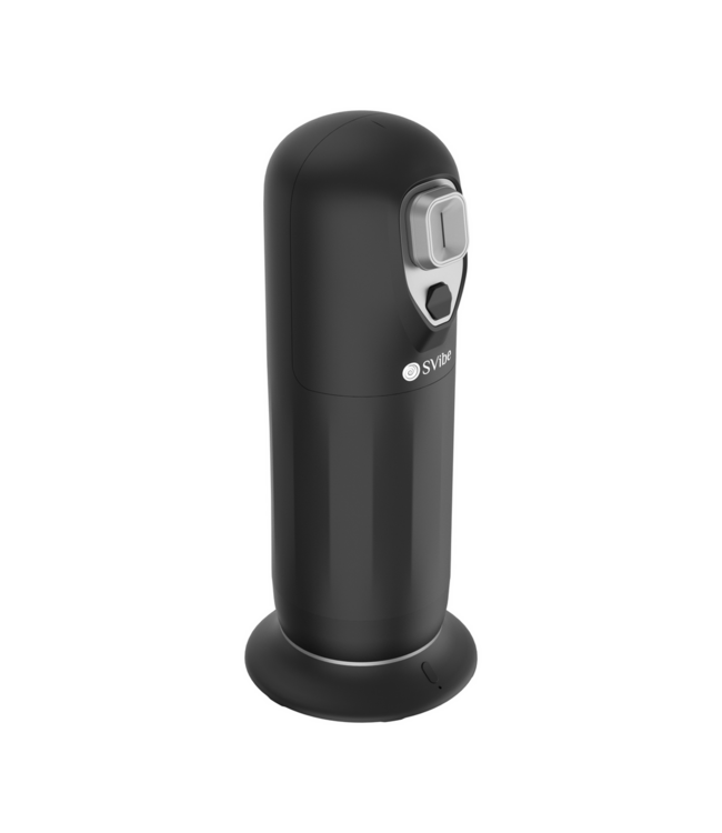 Snail Vibe SVibe Ikon JET Masturbator Zwart – Aanpasbare Trillingen & Verwarming