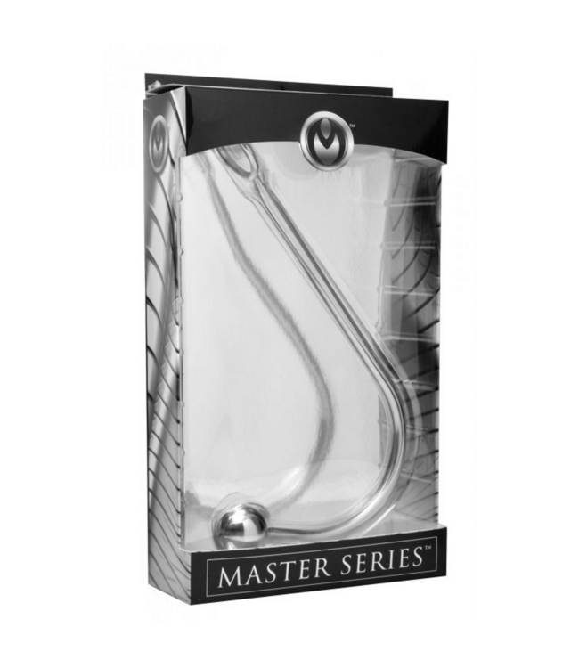 XR Brands Hookede Stainless Steel Anal Hook - 31.8 cm Bondage Accessory
