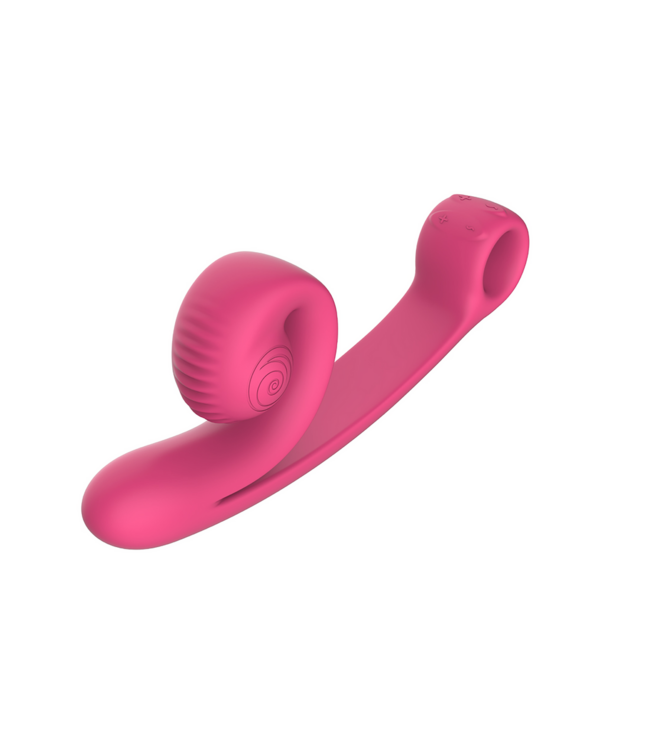 Snail Vibe Snail Vibe Curve: Ergonomische G-spot & Clitorisstimulator Roze voor Ultiem Genot