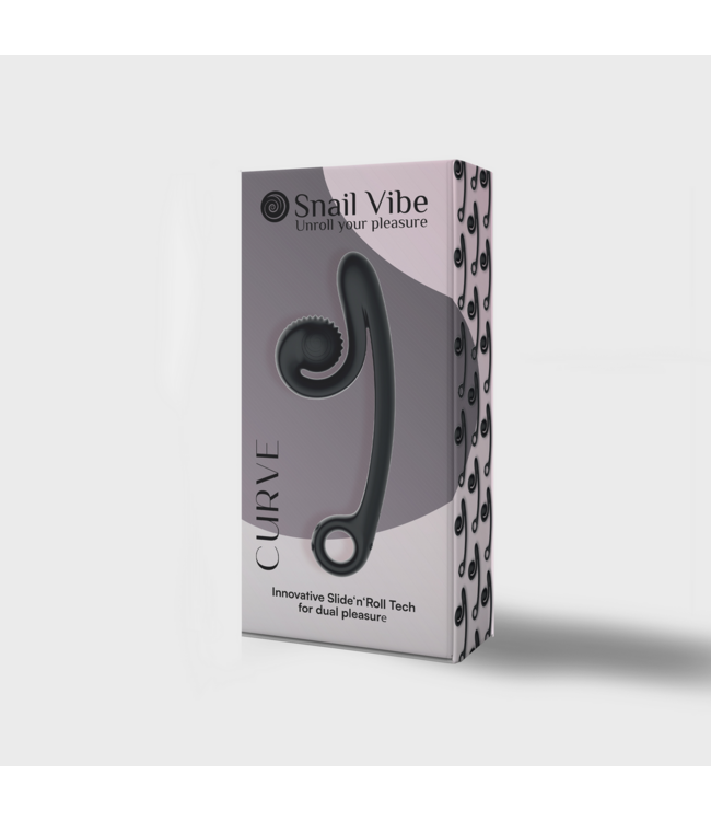 Snail Vibe Snail Vibe Curve - Ergonomische Dubbele Stimulator voor G-spot Genot