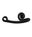 Snail Vibe CURVE Dual Stimulator - Ergonomic G-Spot Vibrator with Textured Head