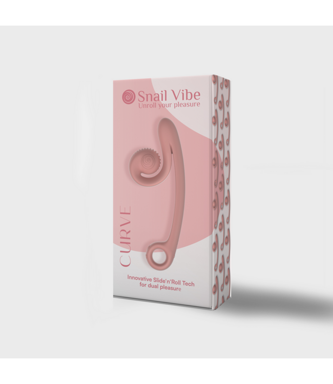 Snail Vibe Snail Vibe Curve: Ergonomische G-spot Vibrator met Krachtige Stimulatie