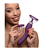 XR Brands Lickgasm Vibrator Lila | 8x Lecken, Saugen & Vibrieren für Lustgenuss