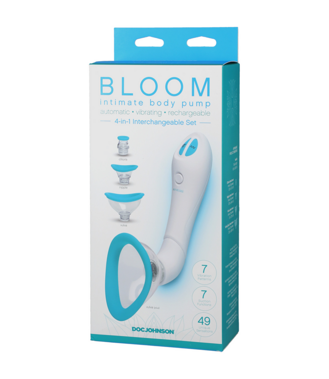 Doc Johnson Intimate Body Pump – USB Aufladbare Vibration & Saugnapf für Frauen
