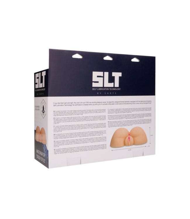 SLT Self-Lubricating Realistic Doggy Style Masturbator - Reusable Pleasure Toy