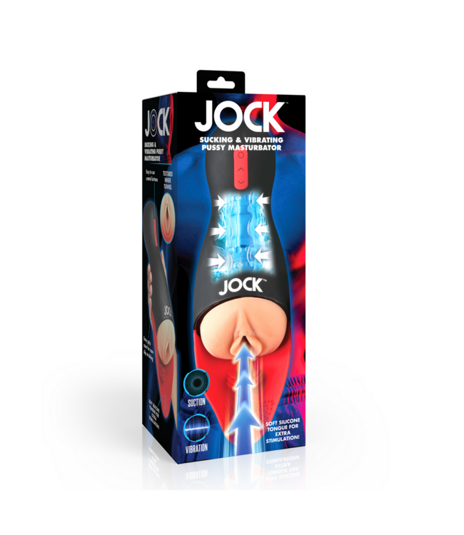 Curve Toys Intense Zuigende & Vibrerende Masturbator Zwart | 5 Zuigstanden, 7 Vibraties