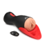 Curve Toys Intensiver Saug- und Vibrationsmasturbator Schwarz mit Noppenstruktur
