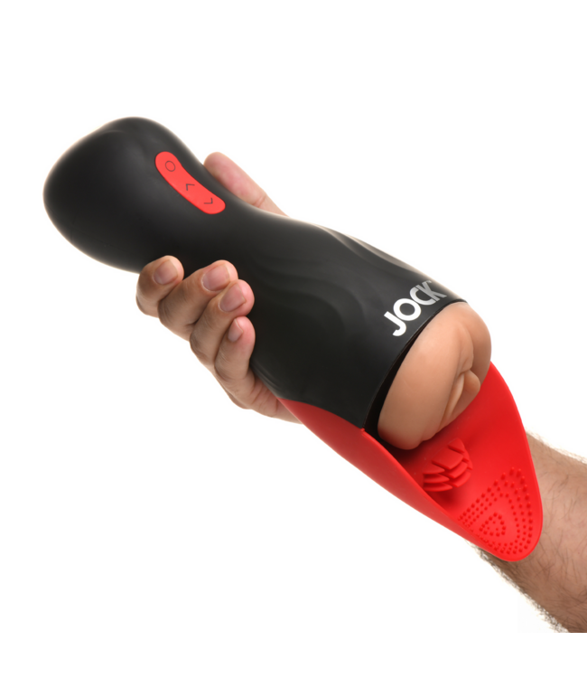 Curve Toys Intense Zuigende & Vibrerende Masturbator Zwart | 5 Zuigstanden, 7 Vibraties