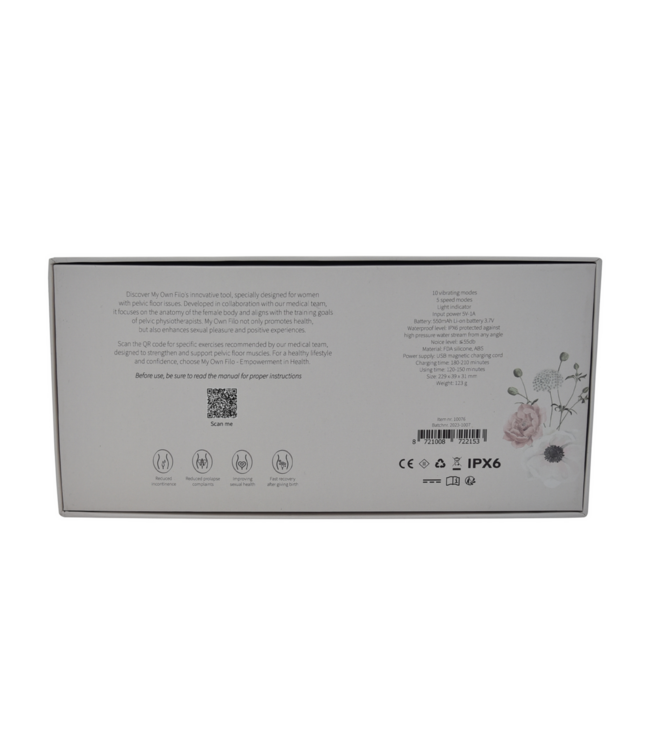 My Own Filo Tulip Bekkenbodemversterker Paars | 10 Vibraties voor Therapie en Genot