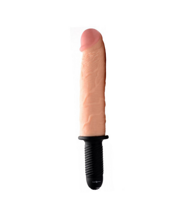 XR Brands Onslaught XXL Ultrarealistische Dildo Thruster - Onvergetelijke Intense Sensaties
