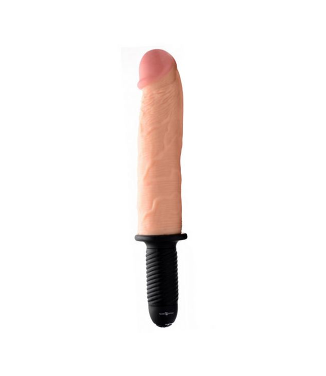 XR Brands Onslaught XXL Ultrarealistische Dildo Thruster - Onvergetelijke Intense Sensaties