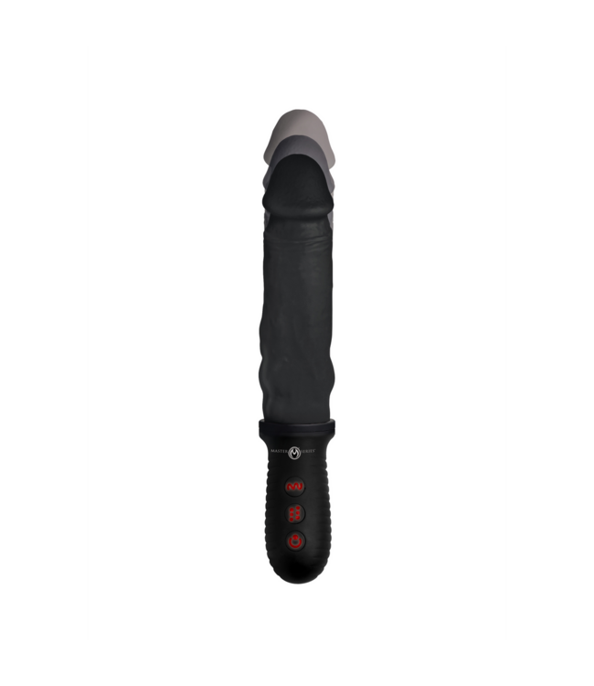 XR Brands Krachtige Auto Pounder - Realistische Vibrerende Dildo met Handvat & 8 standen