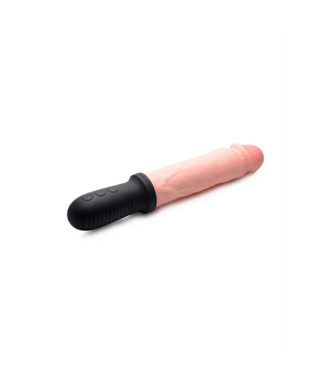 XR Brands Stylischer Auto Pounder Dildo mit LED & Vibration – Sicheres Vergnügen!
