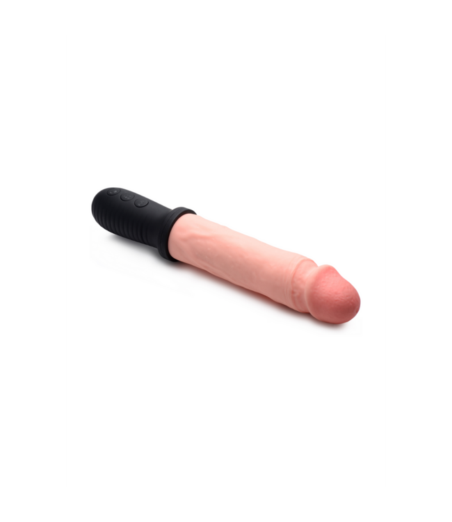 XR Brands Stylischer Auto Pounder Dildo mit LED & Vibration – Sicheres Vergnügen!