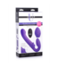 XR Brands Ergo-Fit Luxe Dubbelzijdige Siliconen Vibrator | Ultieme G-spot & Clitoris Stimulatie