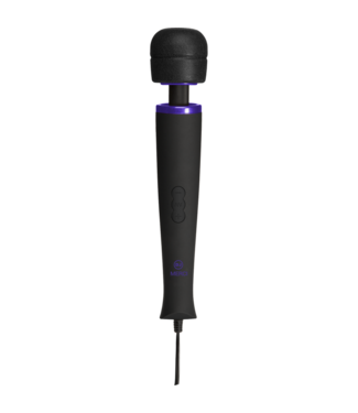 Doc Johnson Merci Power Wand: Ultimate Black Silicone Massager for Intense Pleasure