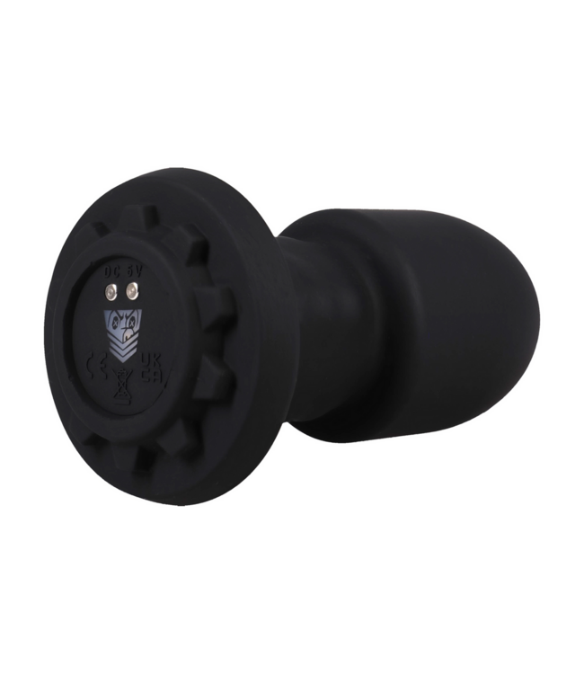 Doc Johnson Robo Rimmer Slim Draadloze Plug met Afstandsbediening - 12,5 cm Stimulatie