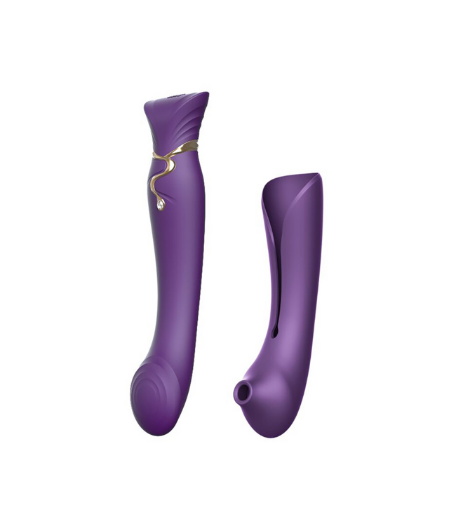 Zalo ZALO Queen G-Punkt-Vibrator: Luxus mit Swarovski, 8 Stufen & App-Steuerung