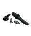 XR Brands Ultimate Power Pounder: Vibrating Thrusting Silicone Dildo - Black
