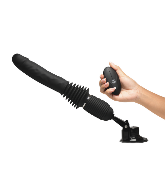 XR Brands Intense Genot met de Ultimate Power Pounder - Vibrerende Siliconen Dildo