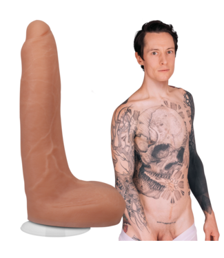 Doc Johnson Owen Gray Realistischer Silikondildo 22 cm - Flexibel & Handgefertigt